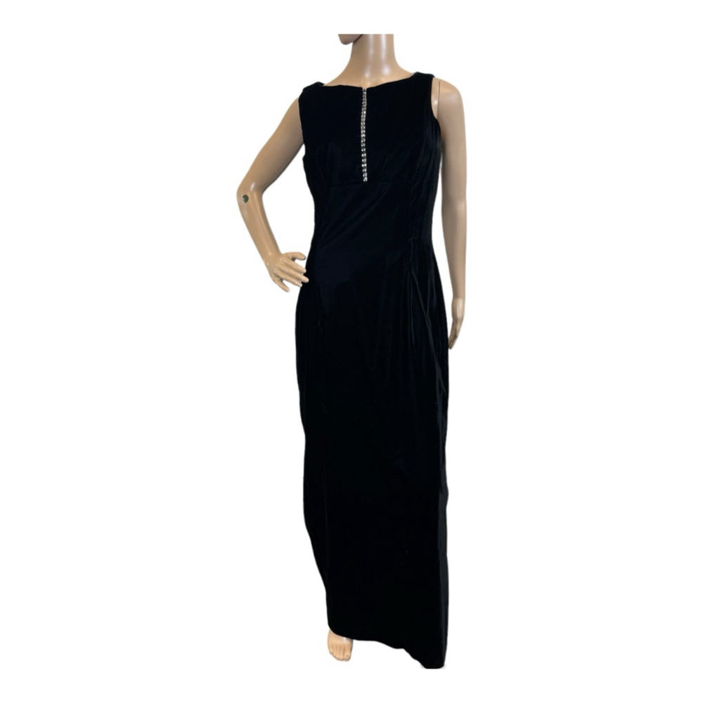Scott McClintock women’s size 12 black dress velvet